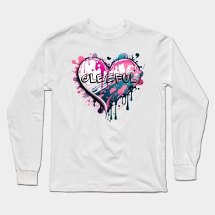 Sweet Gleeful Heart Long Sleeve T-Shirt